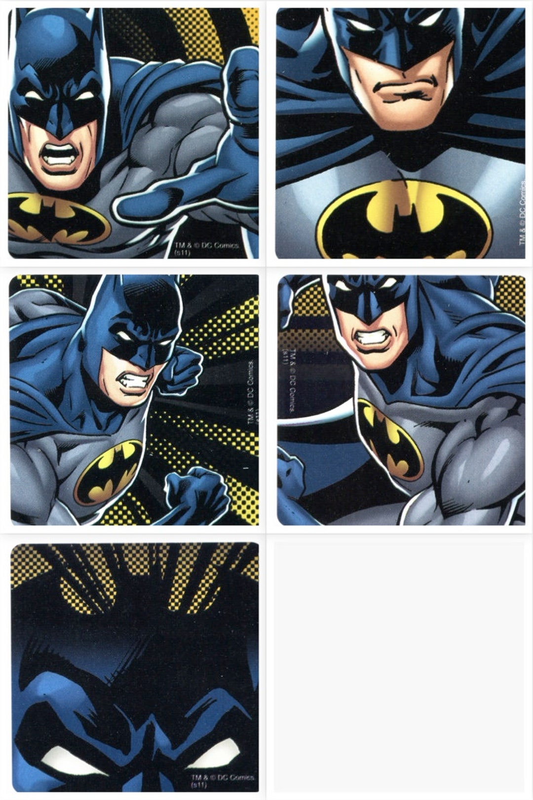 Buy Licensed Batman Stickers Batman Glow in Dark Party Favors
