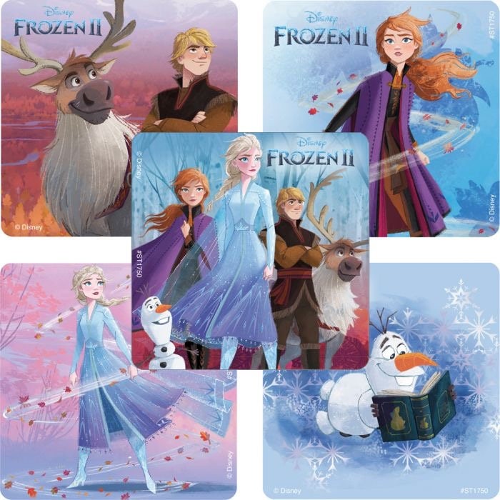 Frozen Stickers - Frozen Movie 2 Sketchbook Birthday Party Supplies ...