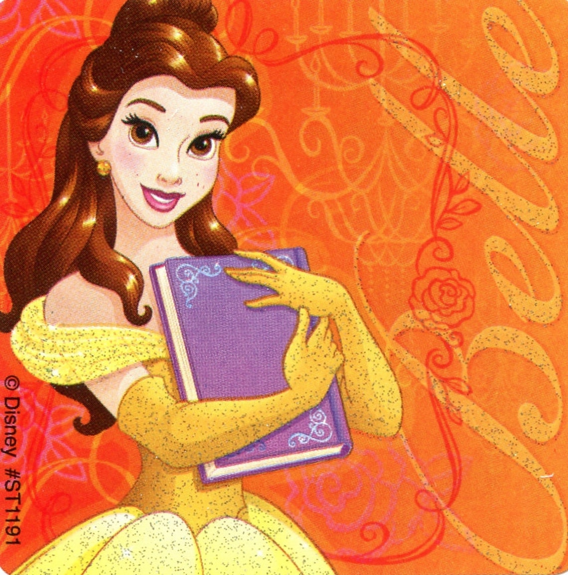 Princess Glitter Stickers Envelope Seals, Favours, Reward, Merit Awards