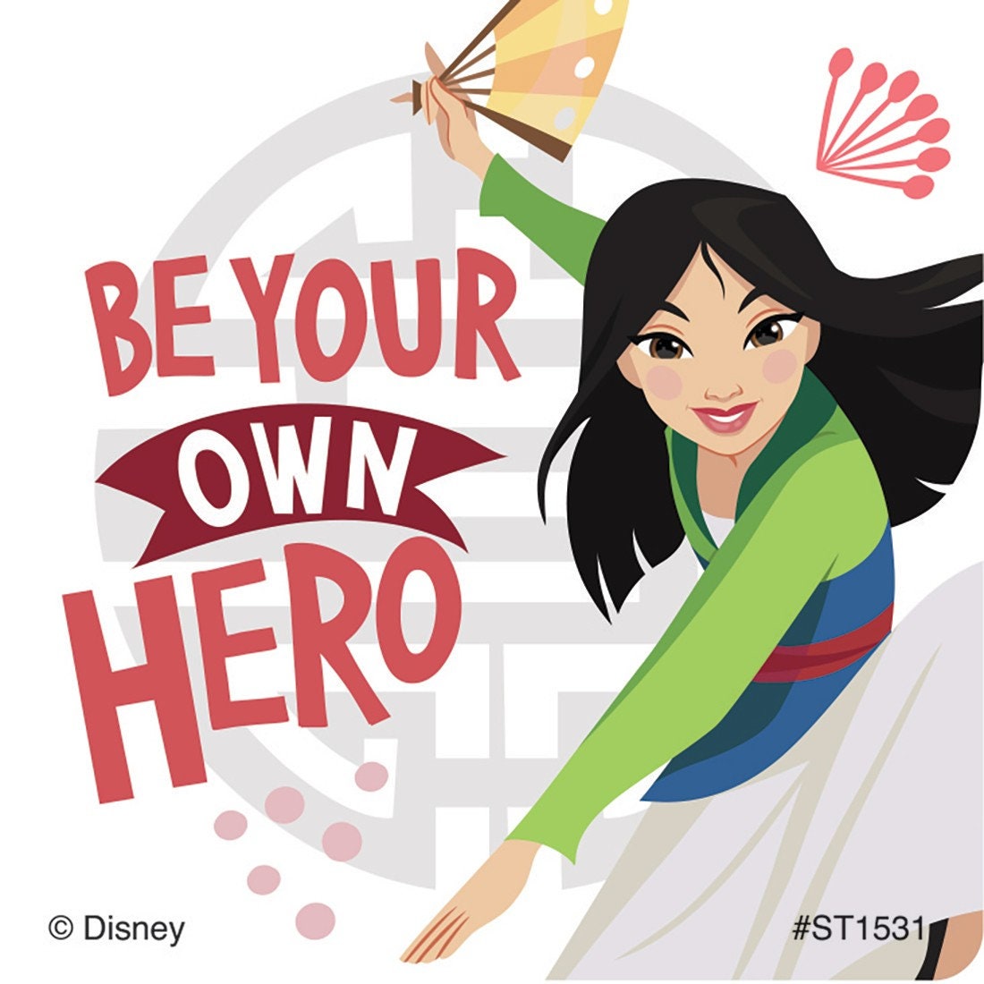 Disney Mulan Stickers Princess Party Envelope Seals Party Etsy