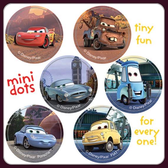 Disney Cars Sticker Chart