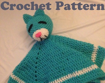 Cat Lovey Pattern, Cat Crochet Pattern, Kitten Pattern, Lovey Pattern, Amigurumi Pattern, How to Make a Toy, Lovey Amigurumi, PDF Crochet