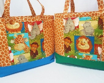 diaper bag,diaper tote,Baby animals, wild,africa,giraffe,lion,monkey,pockets