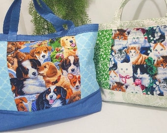 Puppy totes-kitten totes-everything tote