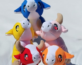 Fruit Cow Plushies!