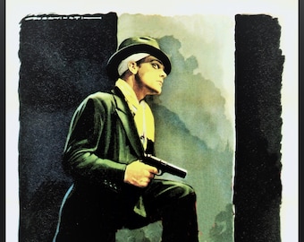 G-Men Vintage James Cagney Póster de la película Impresión en lienzo Imán para nevera 6x8 grande