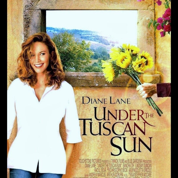 Under the Tuscan Sun Dian Lane Movie Poster FRIDGE MAGNET 6x8 Large