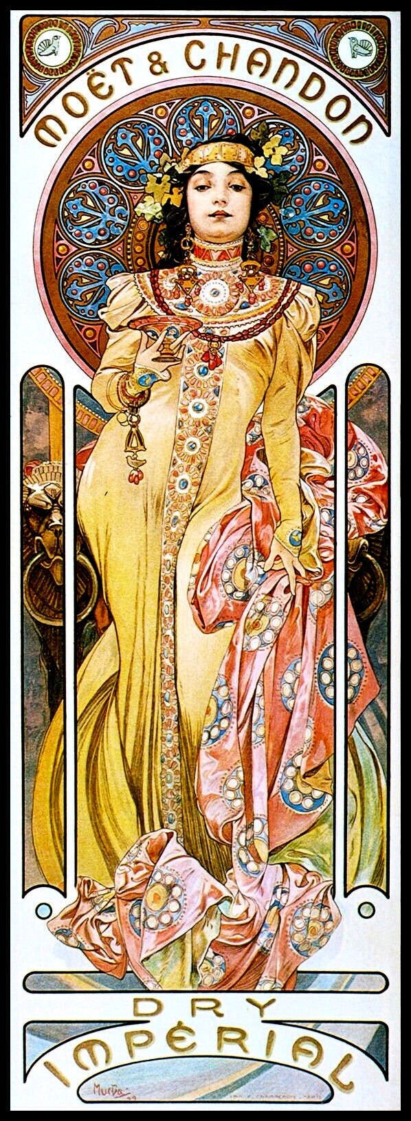 Alphonse Mucha : Affiches (French)  ミュシャ Alphonse Mucha Fruit Vintage French Poster — MUSEUM OUTLETS