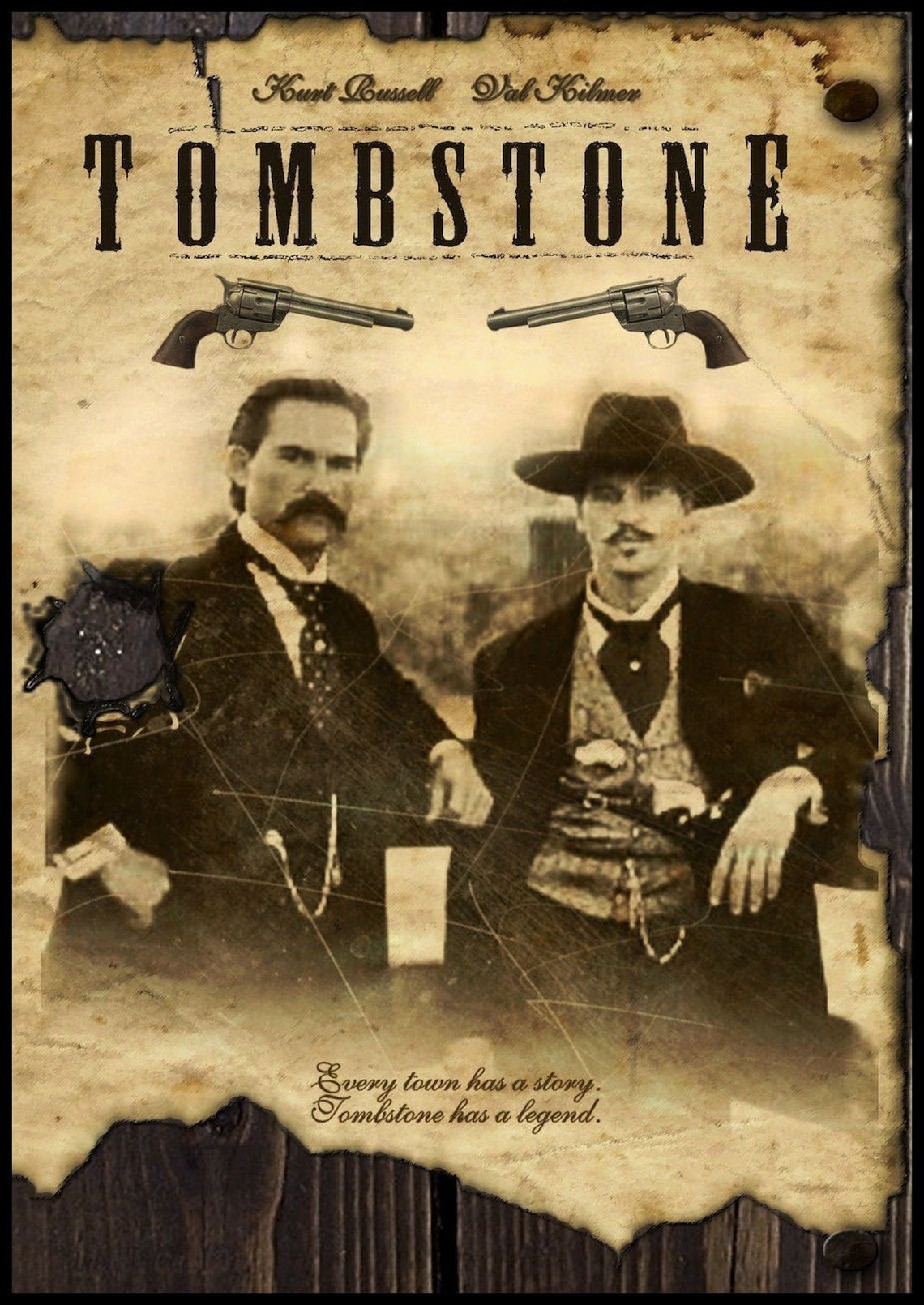 Capa de Cena de 33 years later Tombstones 4