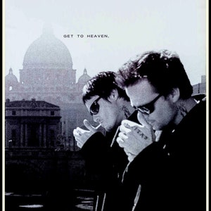 Boondock Saints Get to Heaven Movie Poster Canvas Print Refrigerador Imán 6x8 Grande