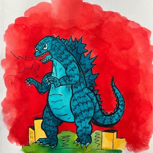 Godzilla Canvas