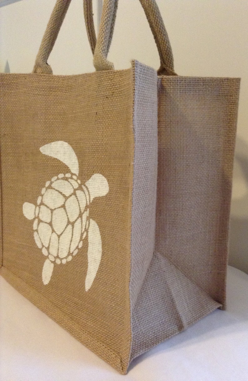 Sea Turtle Tote Bag - Etsy