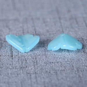 17x18mm Lamp work Candy Color Leaf Peony petals Glaze Bead Pendant Glass Bead DIY Charm Bracelet Necklace Bead Chain Earring Bead Supply image 5