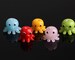 Glazed Bead 20x15mm Glass Beads Octopus Bead Charm Bracelet DIY bracelets Japanese Style Sea Animal Bead 