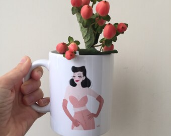 Ceramic Mug/Printed Cup/Gift/Christmas Gift/Mug/Portrait/Tea Cup/Herbal Tea Cup/American Coffee Cup