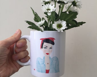 Ceramic Mug/Printed Cup/Gift/Christmas Gift/Mug/Portrait/Tea Cup/Herbal Tea Cup/American Coffee Cup