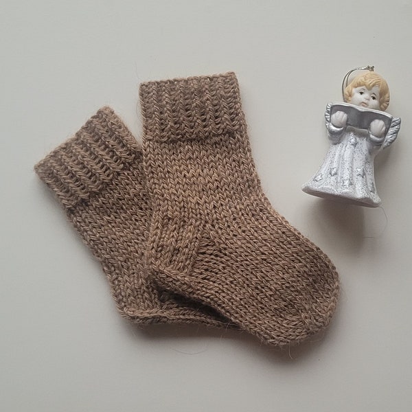 100% Camel wool socks/ Baby/ Newborn 0-6 month/ Luxury socks/ Pure Camel wool socks for baby/ Gift for new mum/ Baby shower gift/ gift