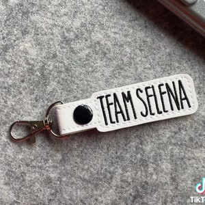 Team Selena Keychain, Team Selena Key Chain, Team Selena Key Ring, Team Selena Keyring