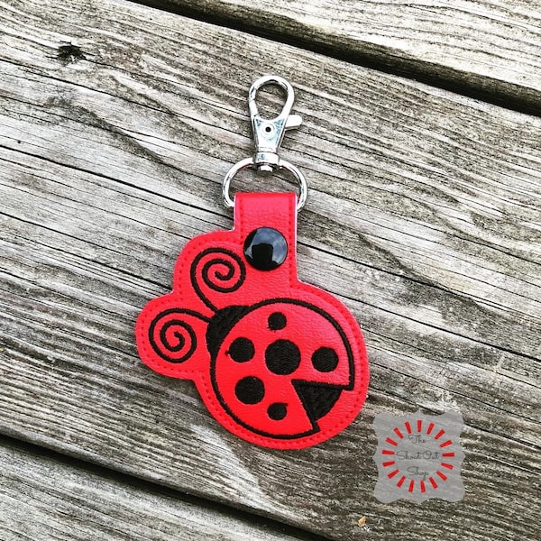 Ladybug Keychain Etsy