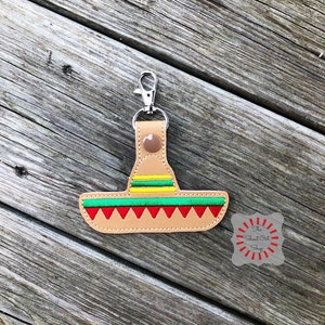 OVERSIZED Sombrero Keychain, Sombrero Key Chain, Sombrero Keyring, Sombrero Key Ring, Cinco De Mayo, Taco Tuesday, Fiesta, Mexican Hat