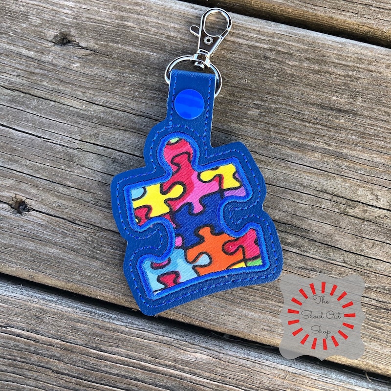 Aazon.co: Heigebi 6 PCS Autis Awareness Keychain Autis Awareness