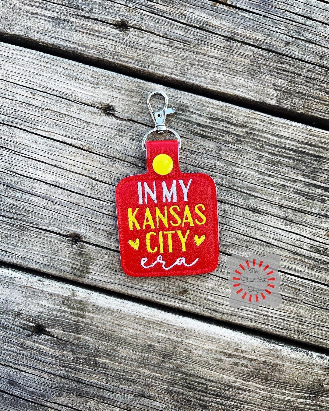 Keychains Kansas In My Kansas City Era Keychain, in My Kansas City Era Key Ring, KC Era ...
