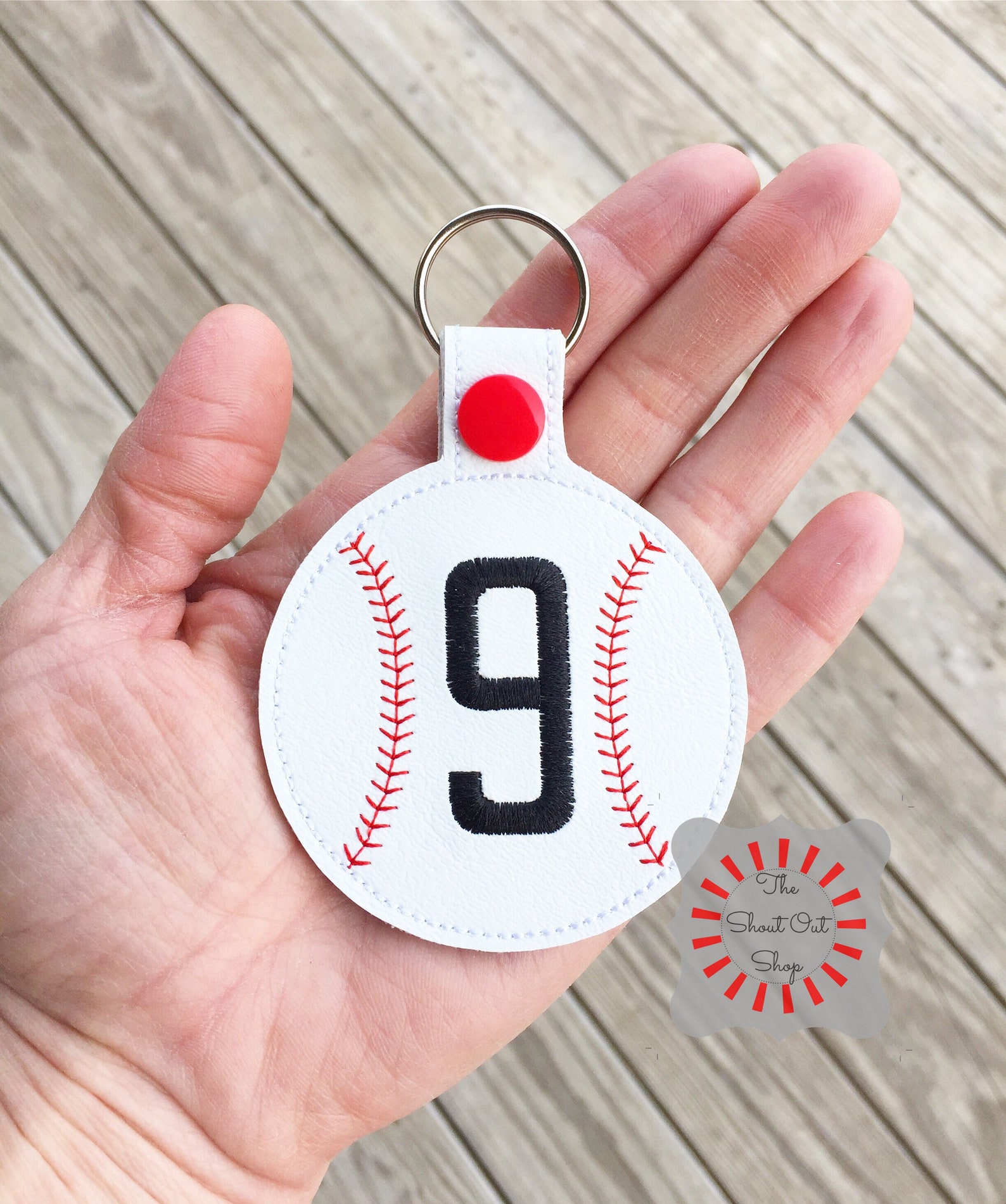 Baseball Keychain Personalized Baseball Key Chain Sports Etsy