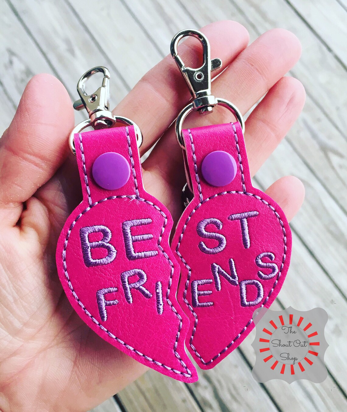 Best Friends Keychain Best Friends Key Chain Best Friends Etsy