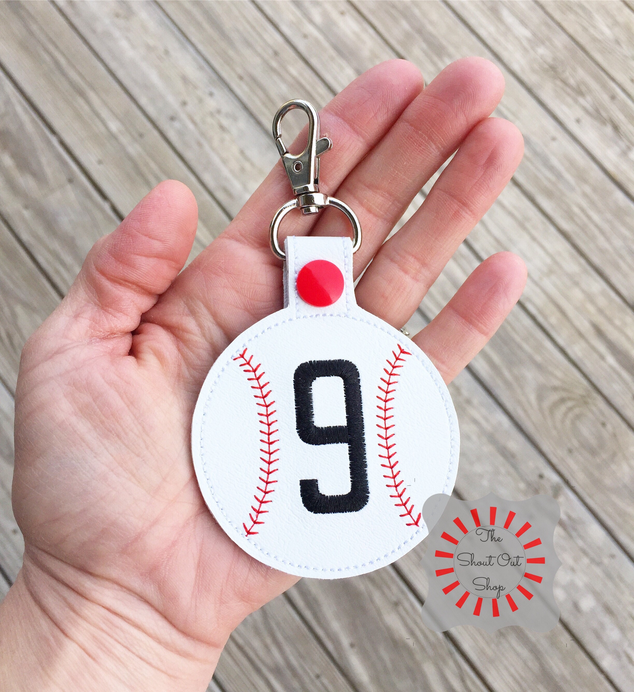 Baseball Keychain Personalized Baseball Key Chain Sports Etsy