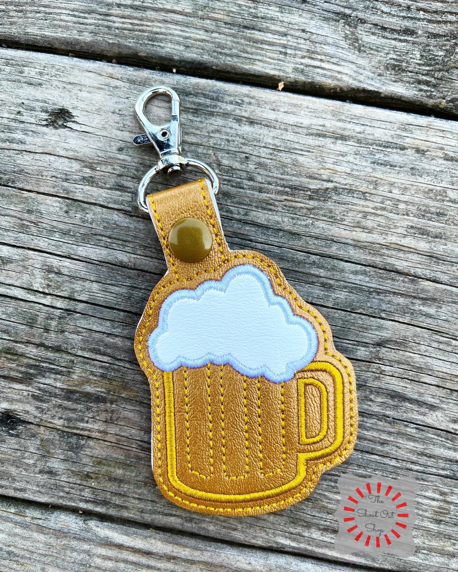 Beer Mug Keychain Beer Mug Key Chain Beer Mug Keyring Beer Etsy UK