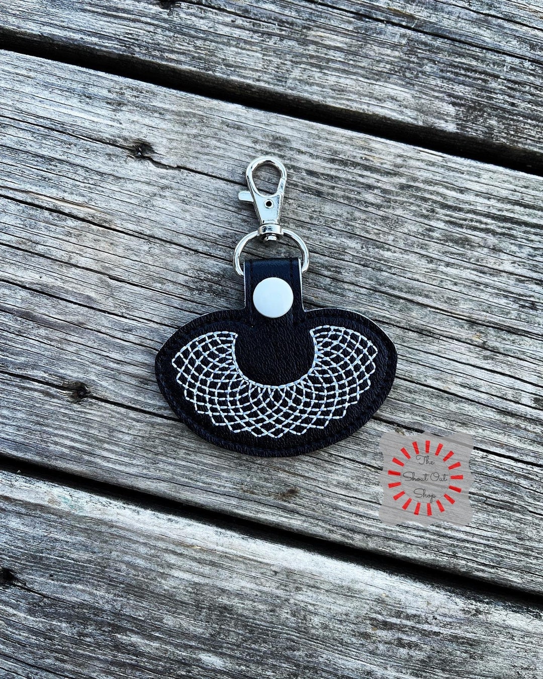 Judge Collar Keychain, Judge Collar Key Chain, Judge Collar Key Ring