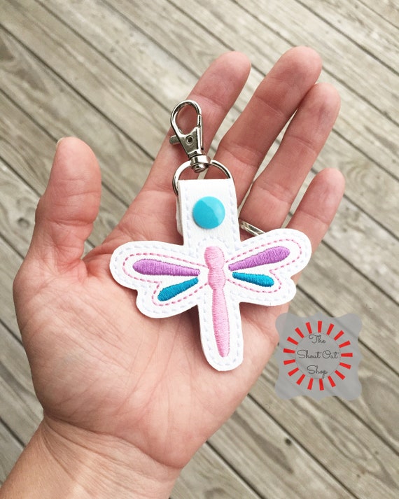 Dragonfly keyring shop