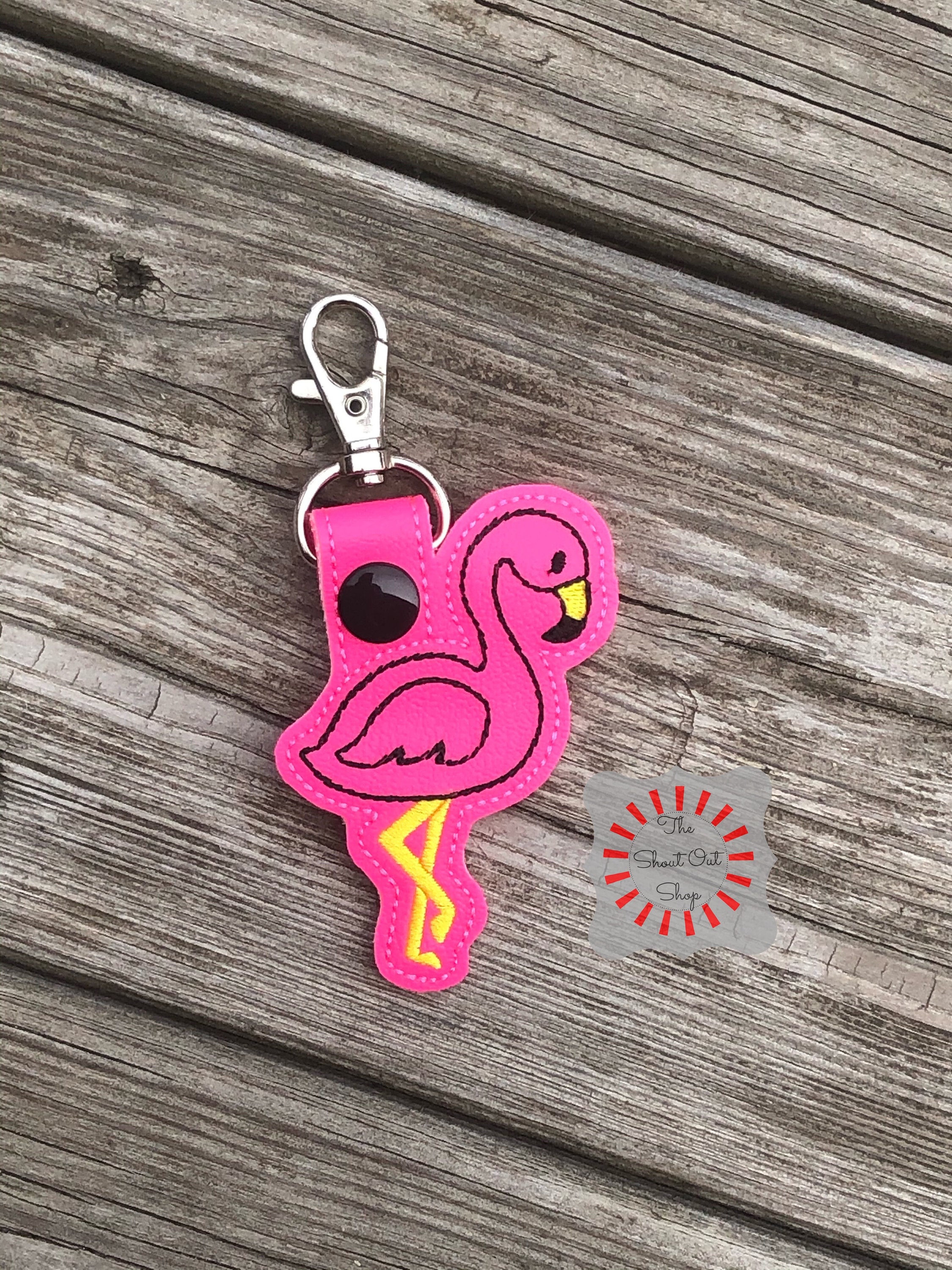 Flamingo keychain sale