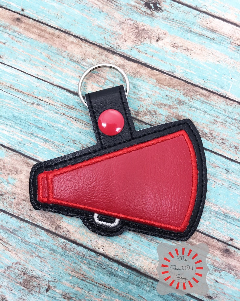 Megaphone Keychain Megaphone Key Chain Megaphone Keyring Etsy