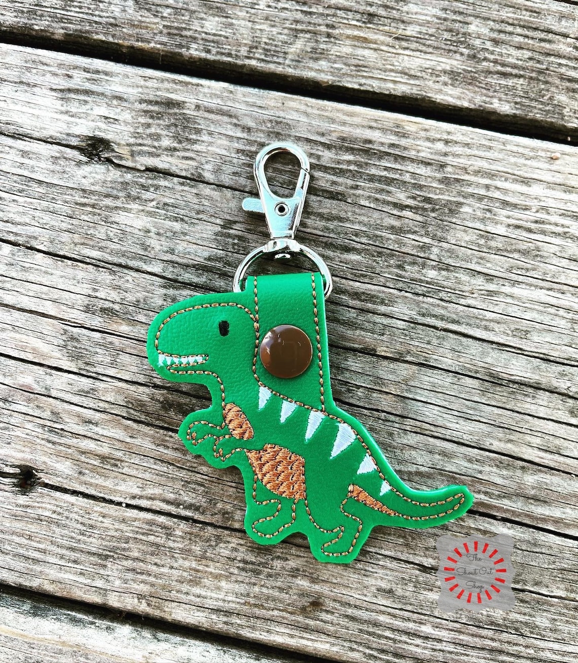Dinosaur Keychain Dinosaur Key Chain Dinosaur Keyfob Etsy