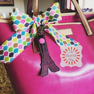 Eiffel Tower Keychain, Eiffel Tower Key Chain, Eiffel Tower Keyfob, Eiffel Tower Purse Swag, Eiffel Tower Purse Charm, French Love, Ooh LaLa