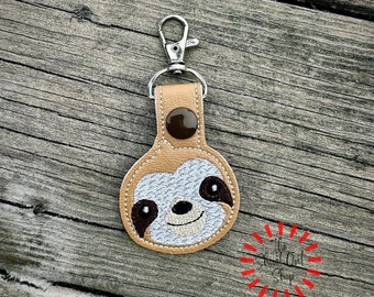 Boy Sloth Keychain, Sloth Key Chain, Sloth Keyring, Sloth Face, Slow Sloth, Sloth Lover, Hanging Sloth, Slow Mover, Sloth Love, Sloth Charm