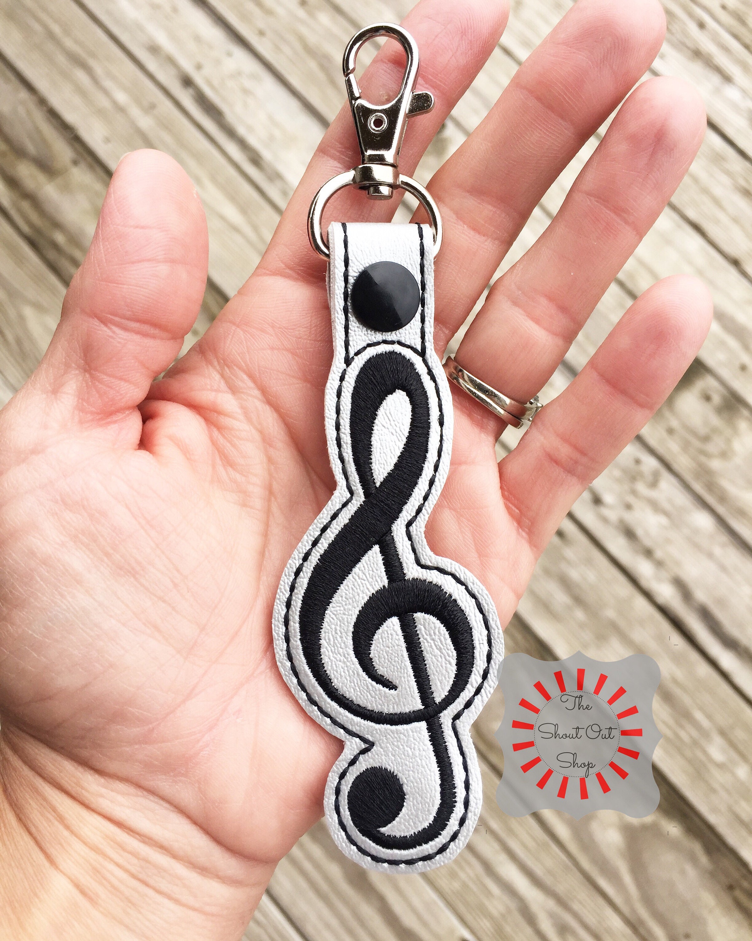 ト音記号キーチェーン、ト音記号キーチェーン、ト音記号