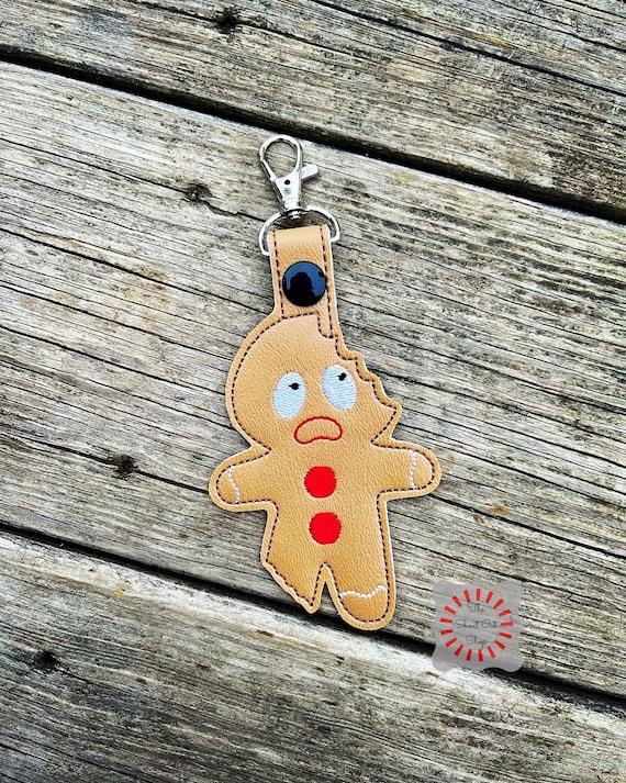 Gingerbread man best sale keychain