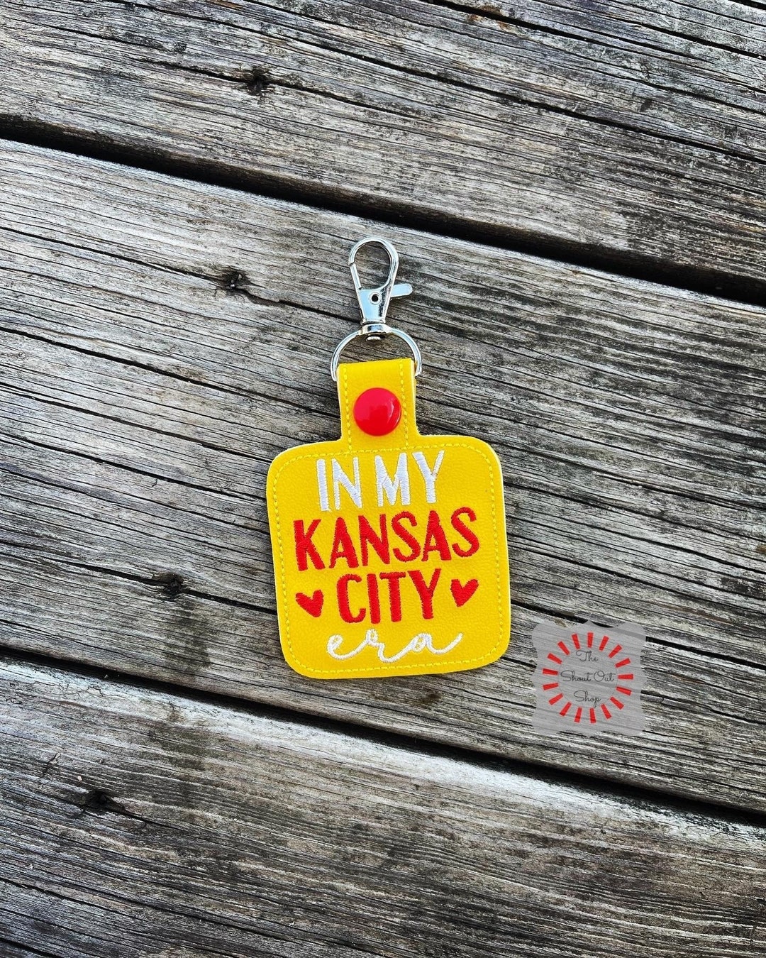 Keychains Kansas In My Kansas City Era Keychain, in My Kansas City Era Key Ring, KC Era ...