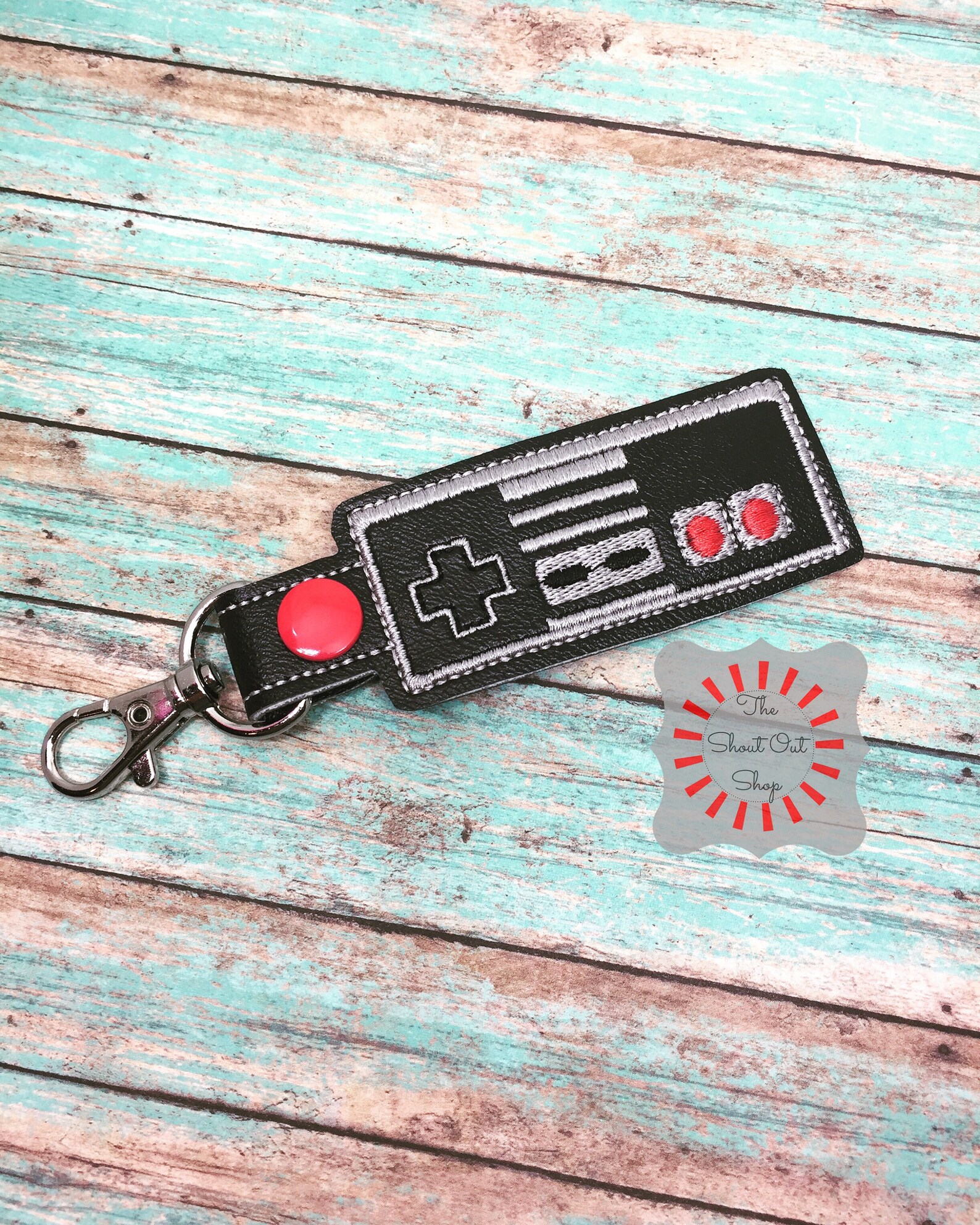 Nintendo Controller Keychain Nintendo Key Chain Nintendo Etsy