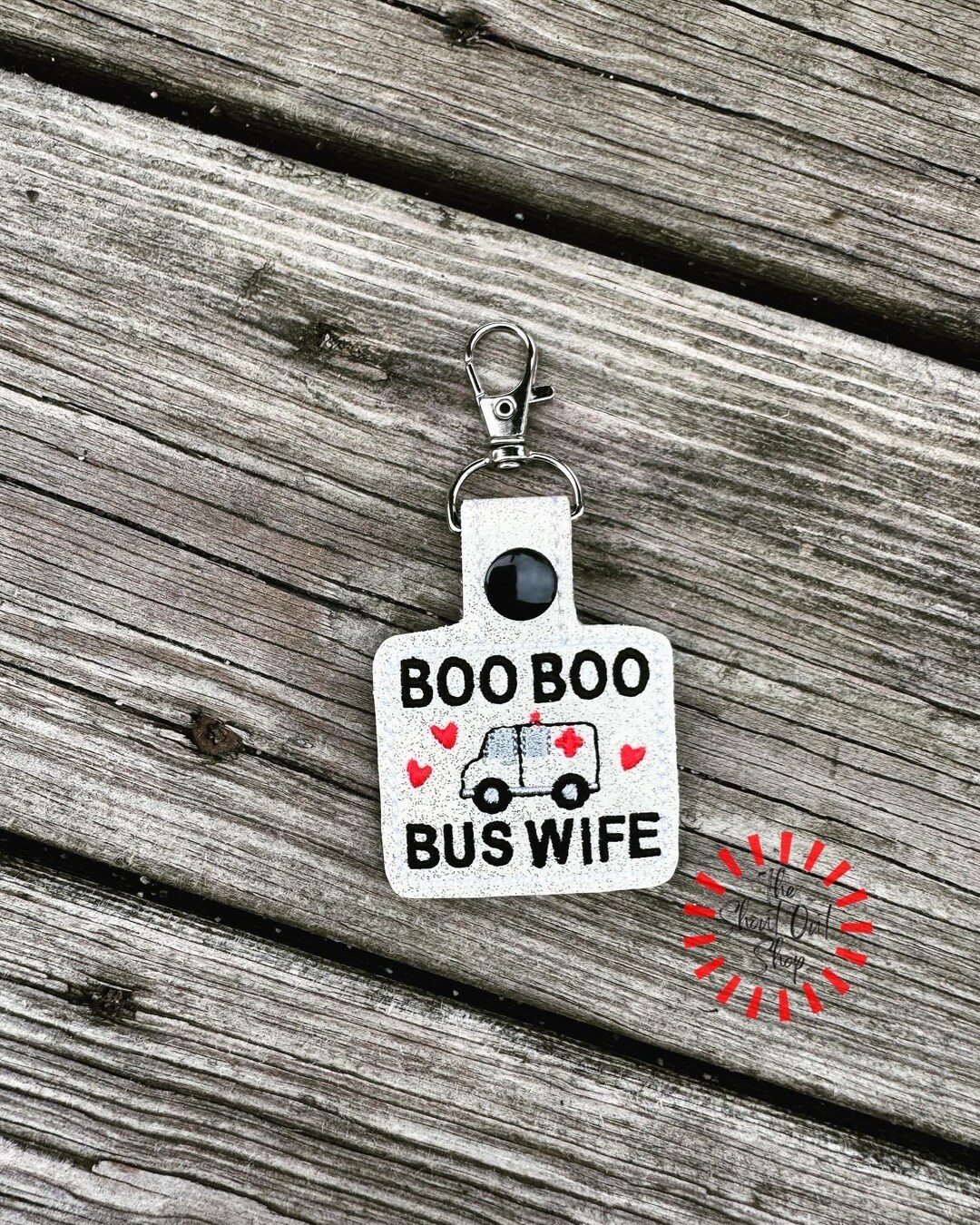 Boo Boo Bus Wife Keychain, Boo Boo Bus Wife, Key Chain, Boo Boo Bus ...