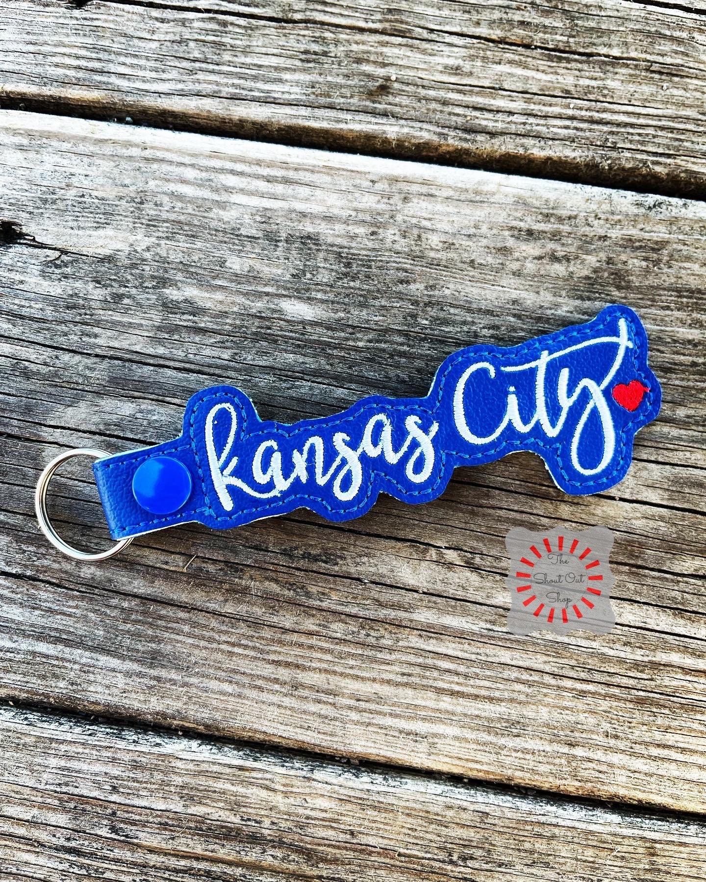 Keychains Kansas Kansas City Keychain, Kansas City Key Chain, Kansas City Key Ring, KC ...