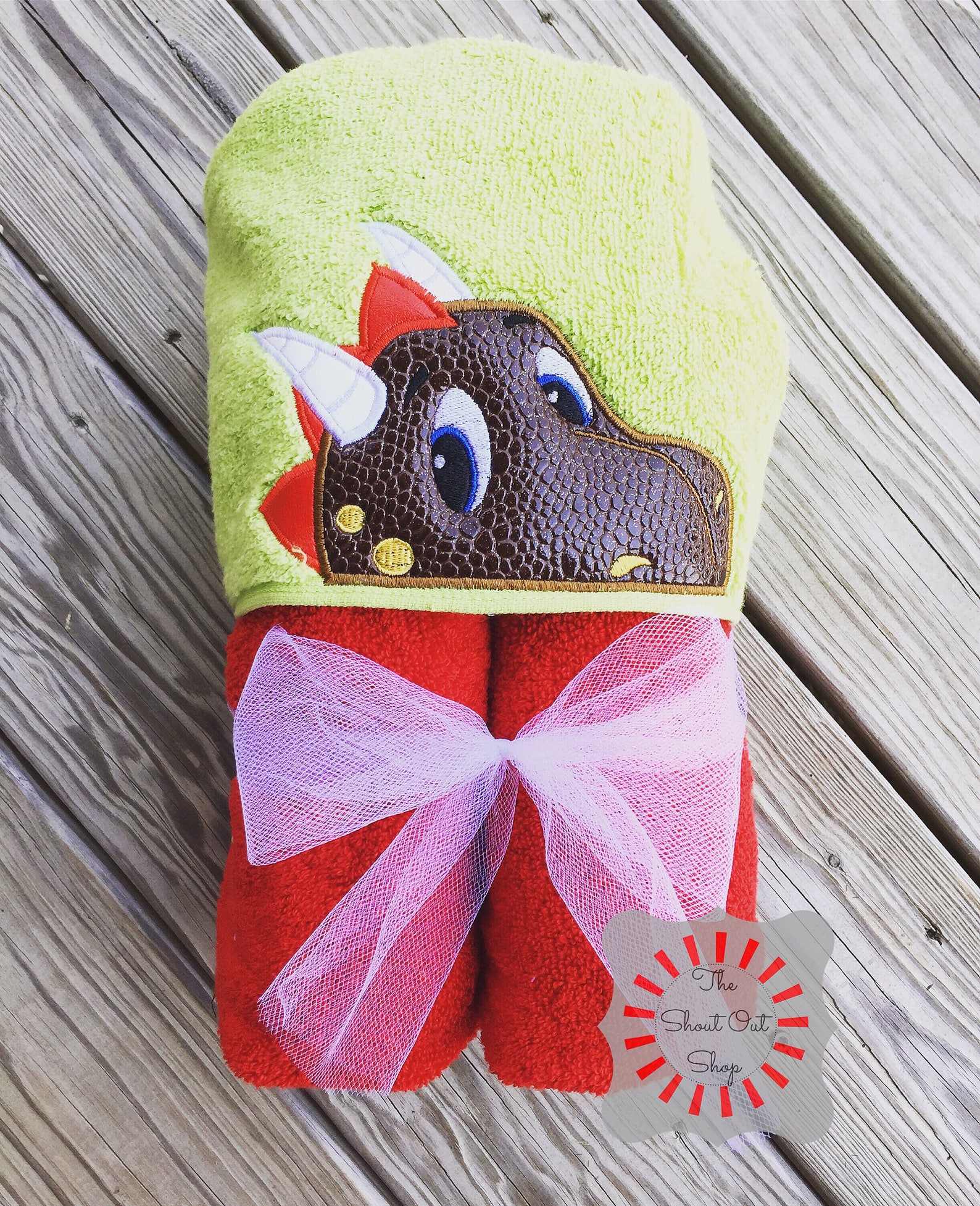 Dragon Hooded Towel Dragon Kids Towel Dragon Bath Towel Etsy