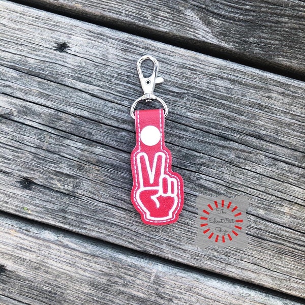 Peace Hand Sign Keychain, Peace Sign Key Chain, Peace Sign Key Ring, Peace Sign, Spread Peace, World Peace, Teach Peace, Peace Out, Hippie