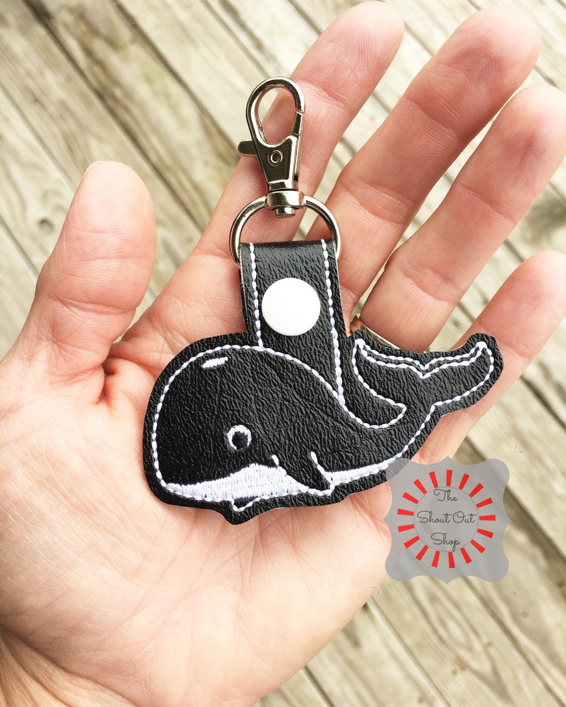 whale key chain