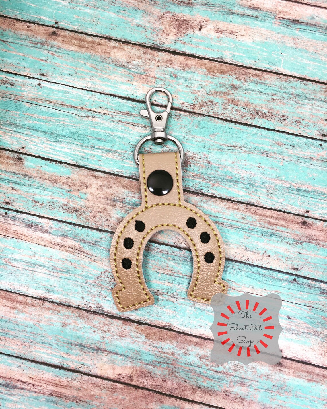 Horsehoe Keychain Horseshoe Key Chain Horseshoe Keyring Etsy