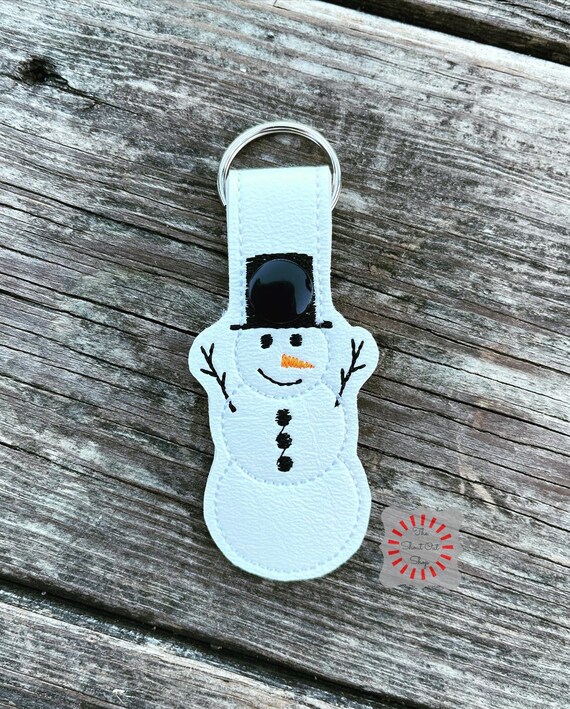 雪だるまキーチェーン、雪だるまキーチェーン、雪だるまキーリング