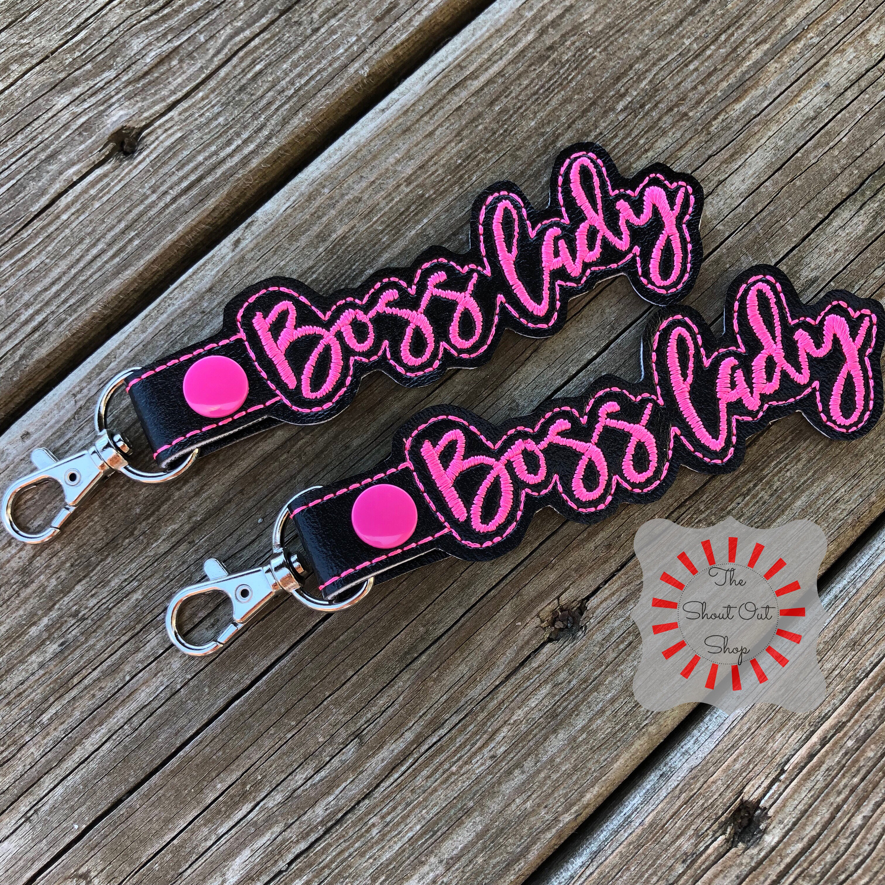 Girl boss keychain sale