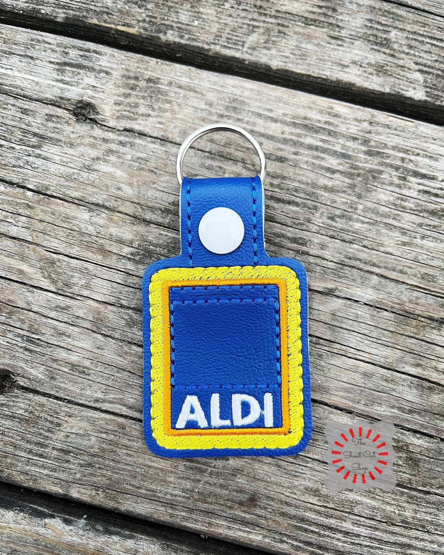Aldi Keychain Aldi Quarter Keeper Key Chain Aldi Cart Key Etsy